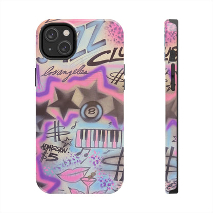 "the jazz club" airbrush iPhone case