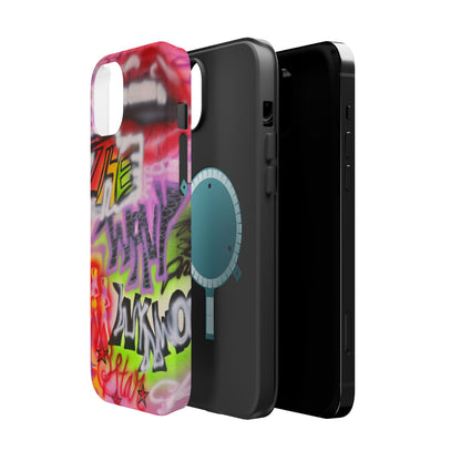 MagSafe "wynwood gold" airbrush iPhone case