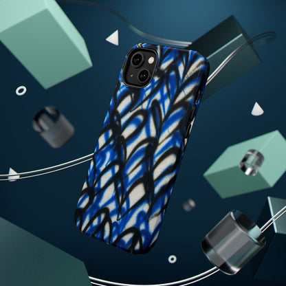 MagSafe "abstract hearts" airbrush iPhone case