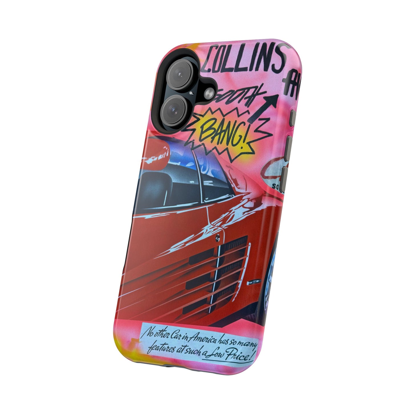 MagSafe "miami momentos" airbrush iPhone case