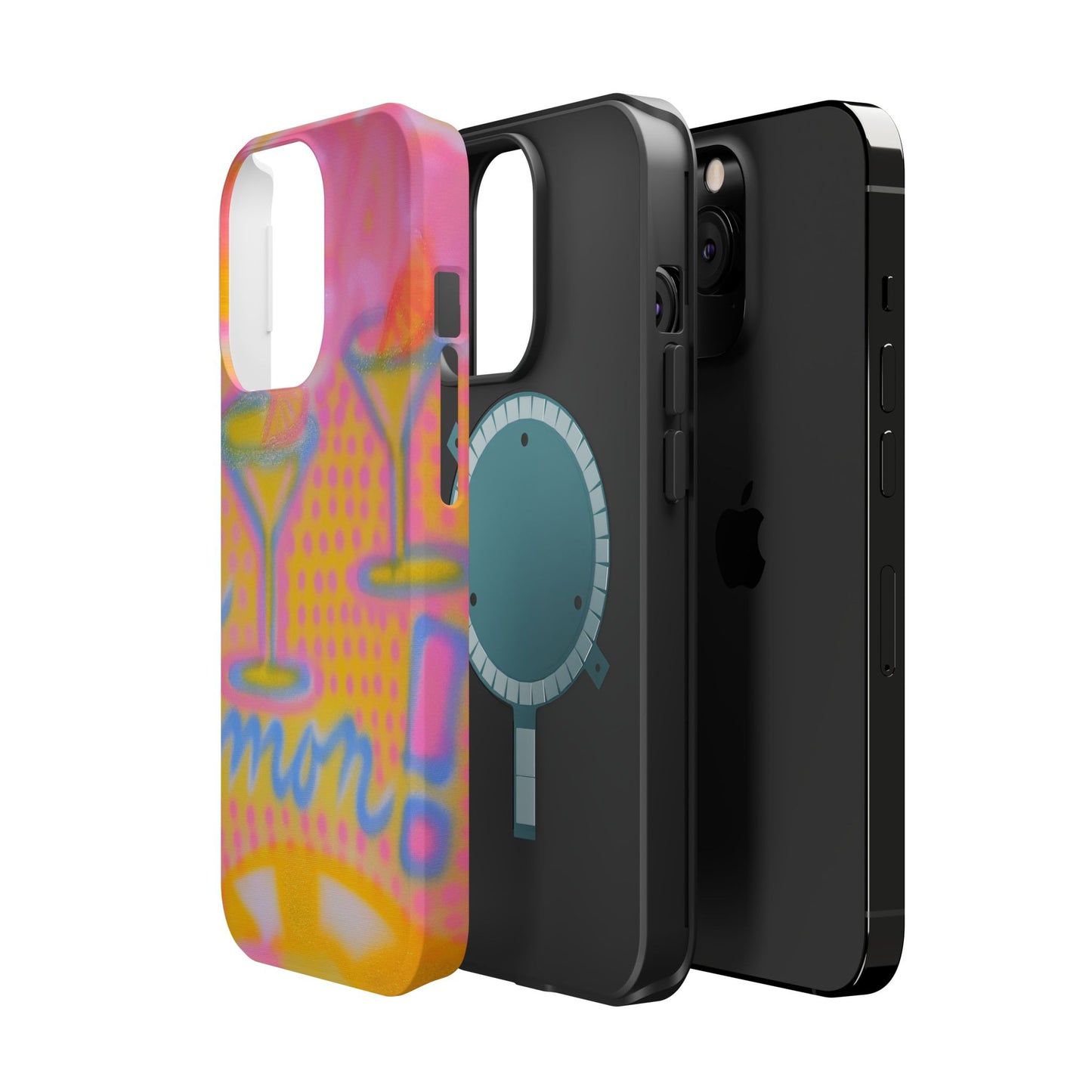 MagSafe "lemontini" airbrush iPhone case