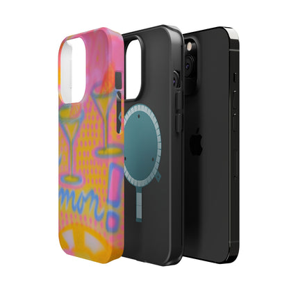 MagSafe "lemontini" airbrush iPhone case