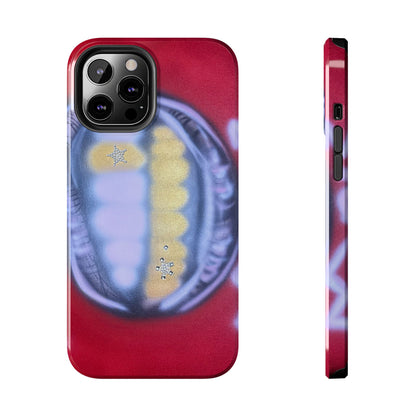 "bite me bling" airbrush iPhone case