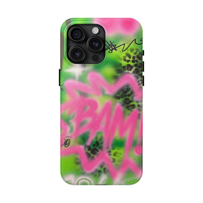 "BAM! pt. 2" airbrush iPhone case