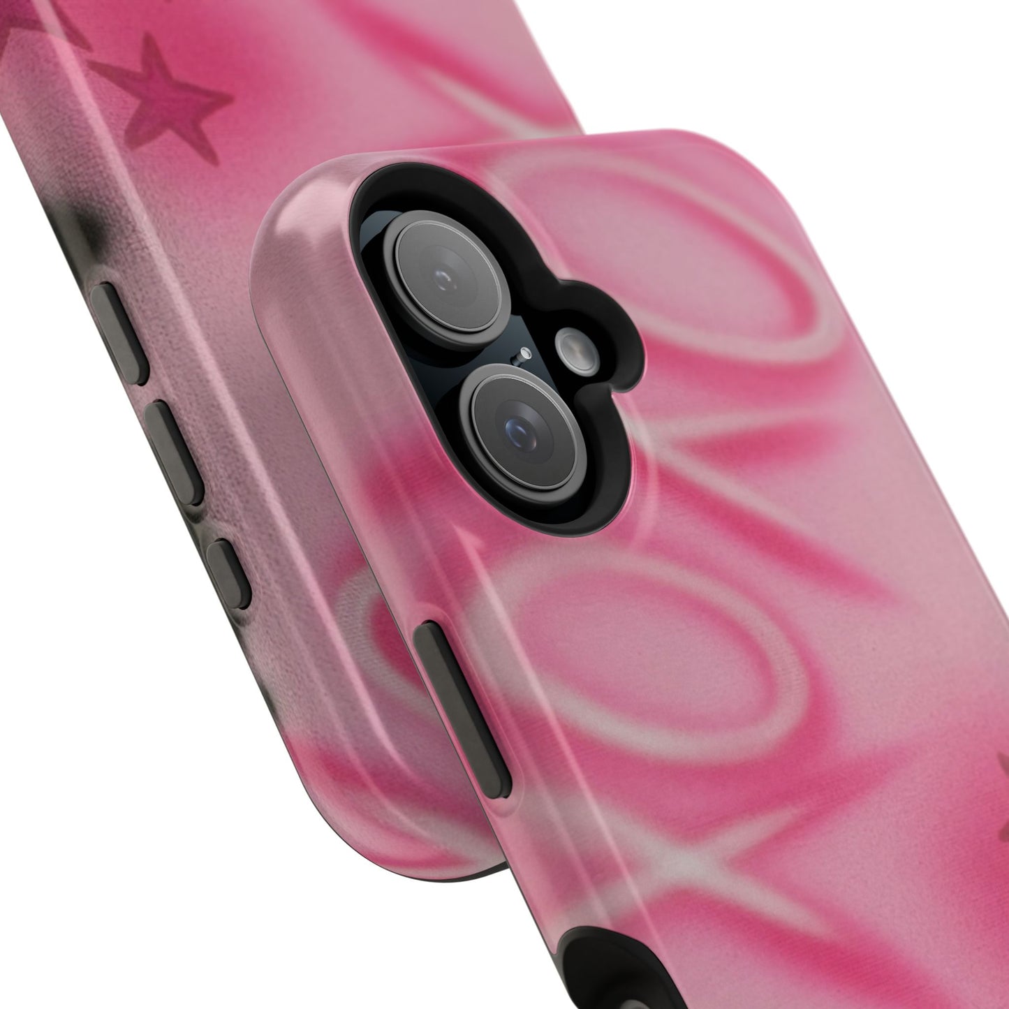 MagSafe "perfectly pink" airbrush iPhone case
