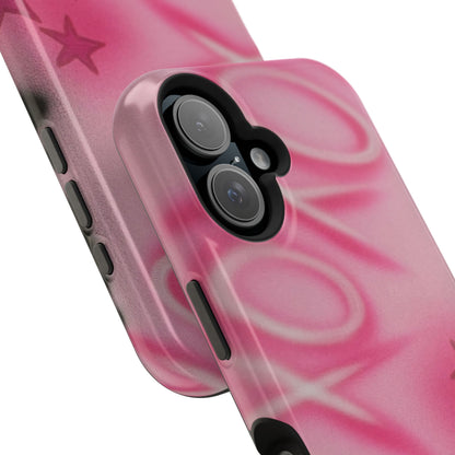 MagSafe "perfectly pink" airbrush iPhone case