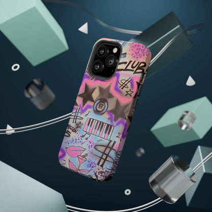 MagSafe "jazz club" airbrush iPhone case