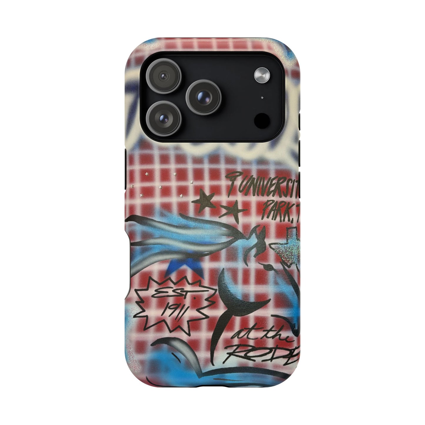 MagSafe "texas" airbrush iPhone case