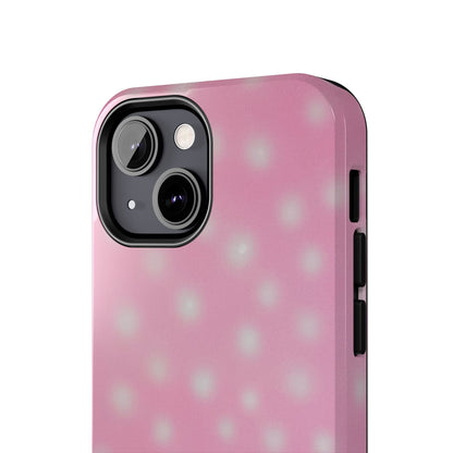 "strawberry swirl polka dots" airbrush iPhone case