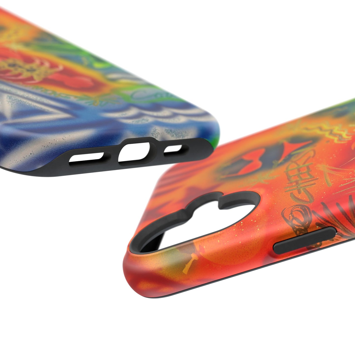 MagSafe "tipsy lobster" airbrush iPhone case