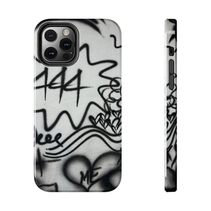 "444” airbrush iPhone case
