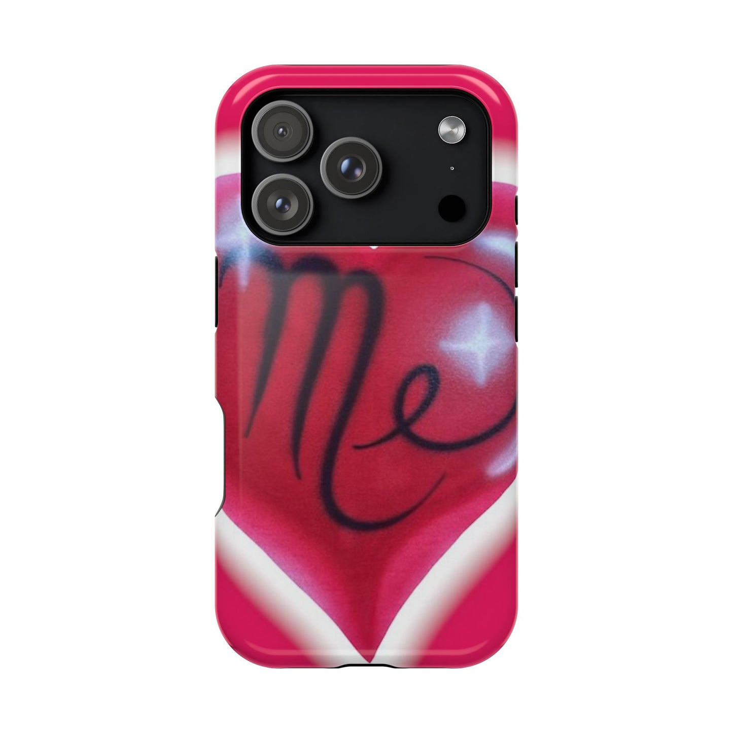 MagSafe "i <3 me" Airbrush iPhone Hülle