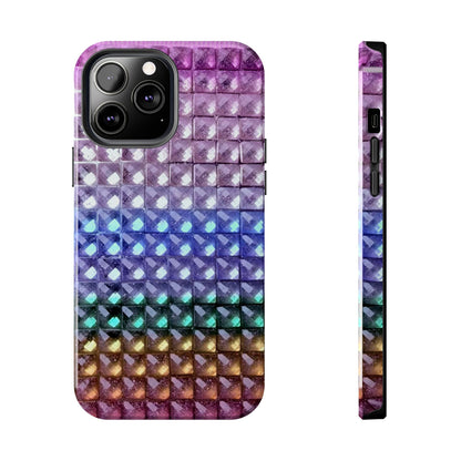 "multicolor studs" airbrush iPhone case