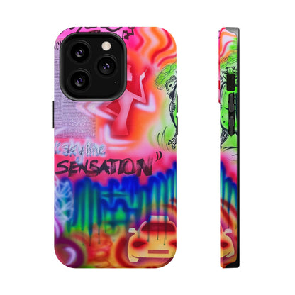MagSafe "skyline sensation" airbrush iPhone case