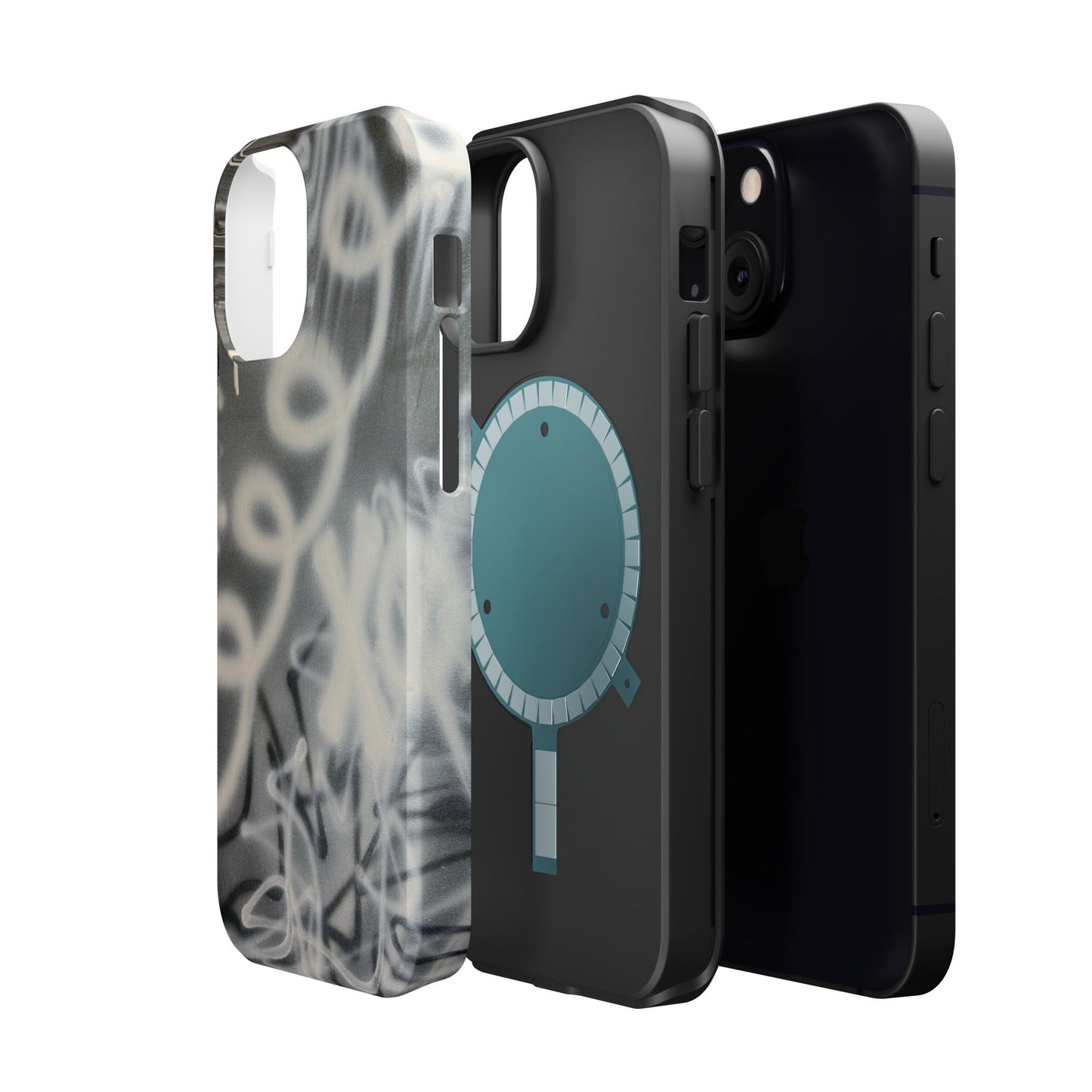 MagSafe "spatial blur" airbrush iPhone case