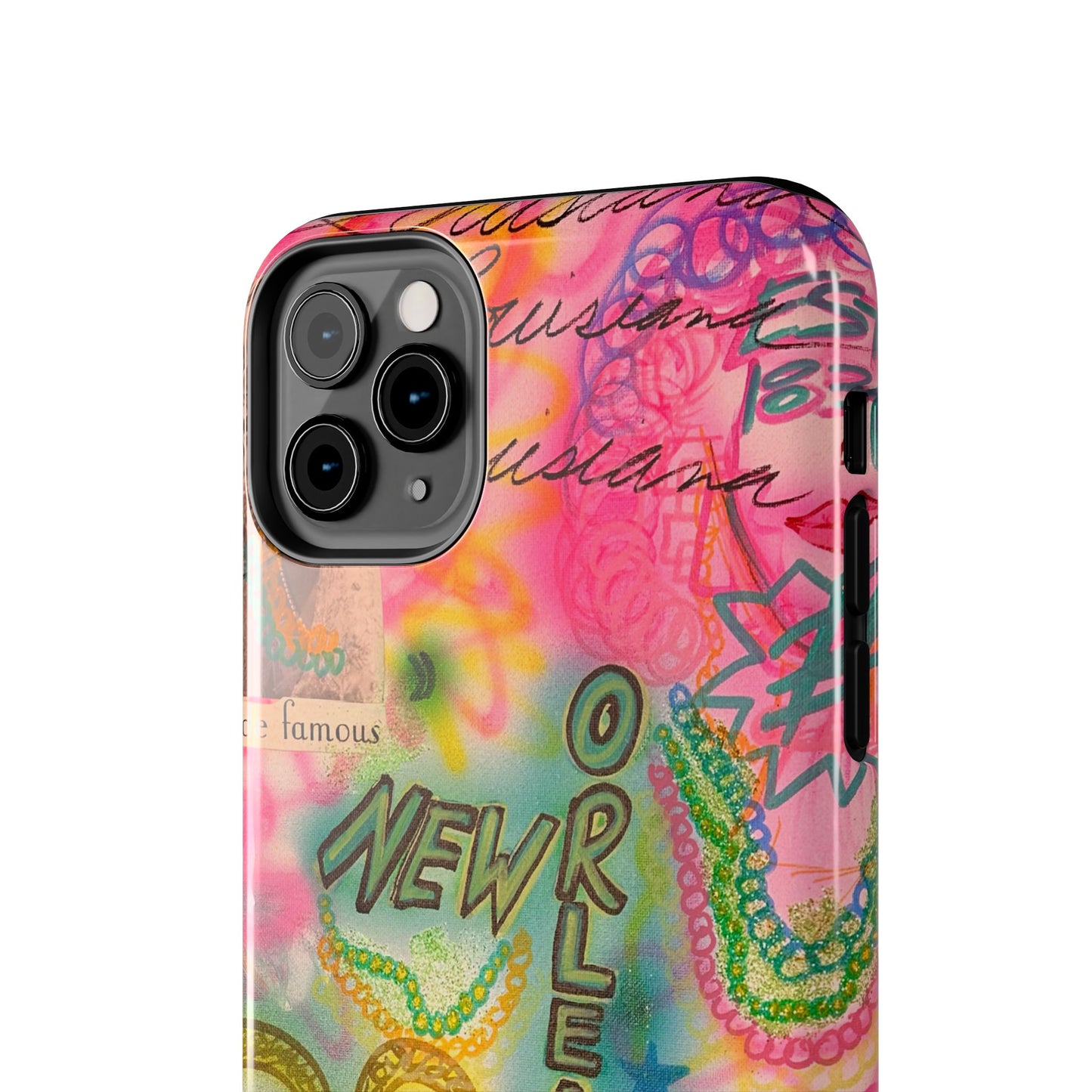 "new orleans, la" airbrush iPhone case