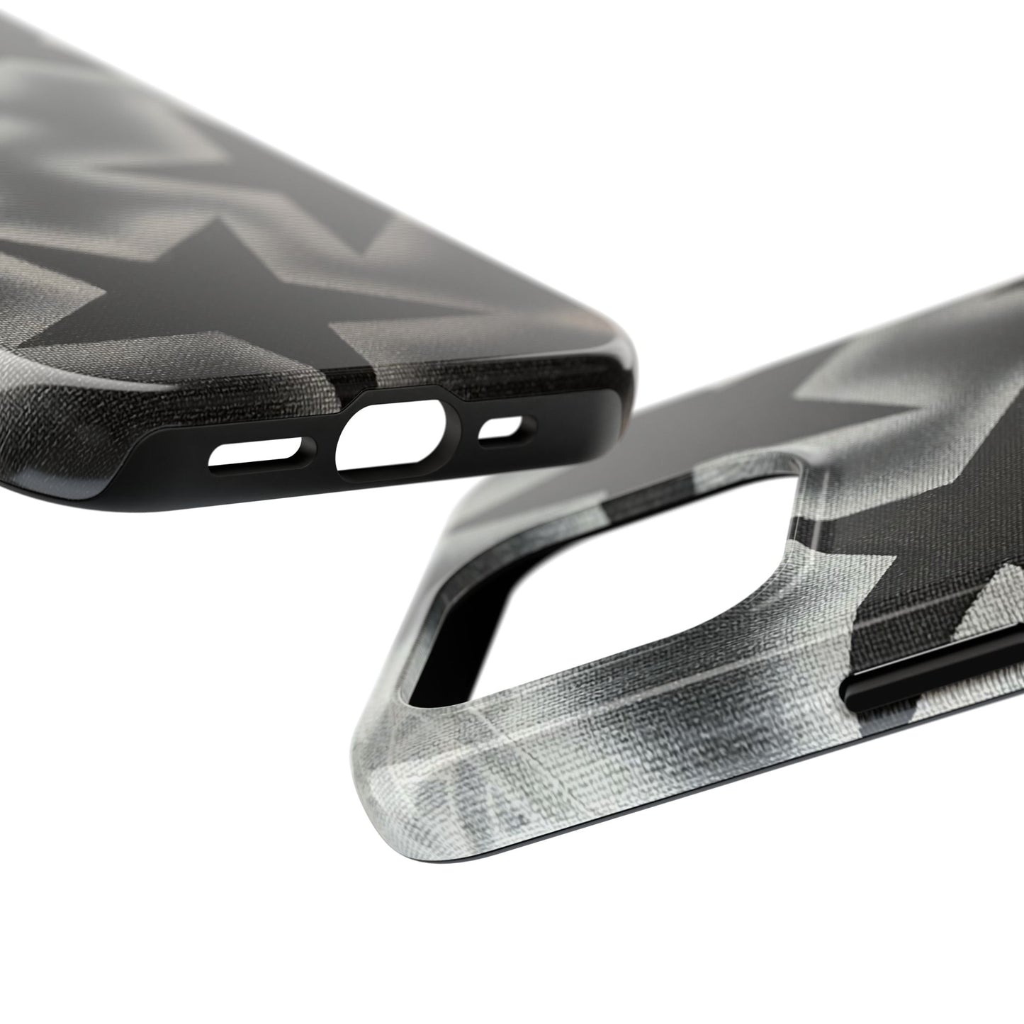 "chrome stars" airbrush iPhone case