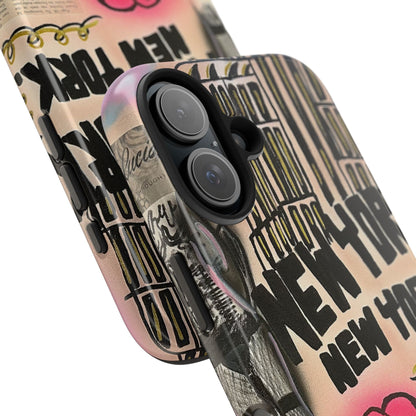 "new york, new york!" airbrush iPhone case