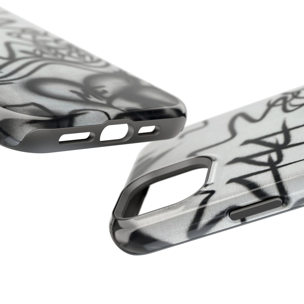 MagSafe „444“ Airbrush iPhone Hülle