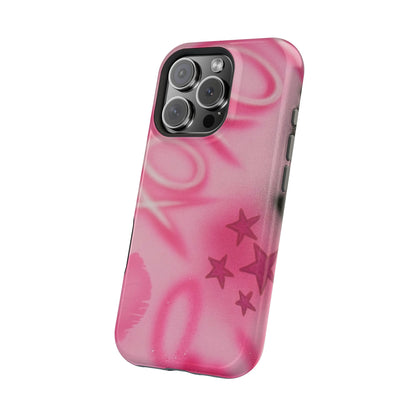 MagSafe "perfectly pink" airbrush iPhone case