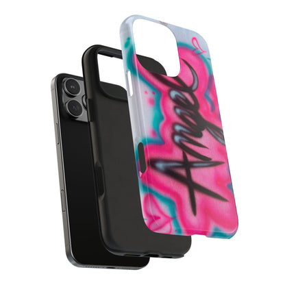 "angel" airbrush iPhone case