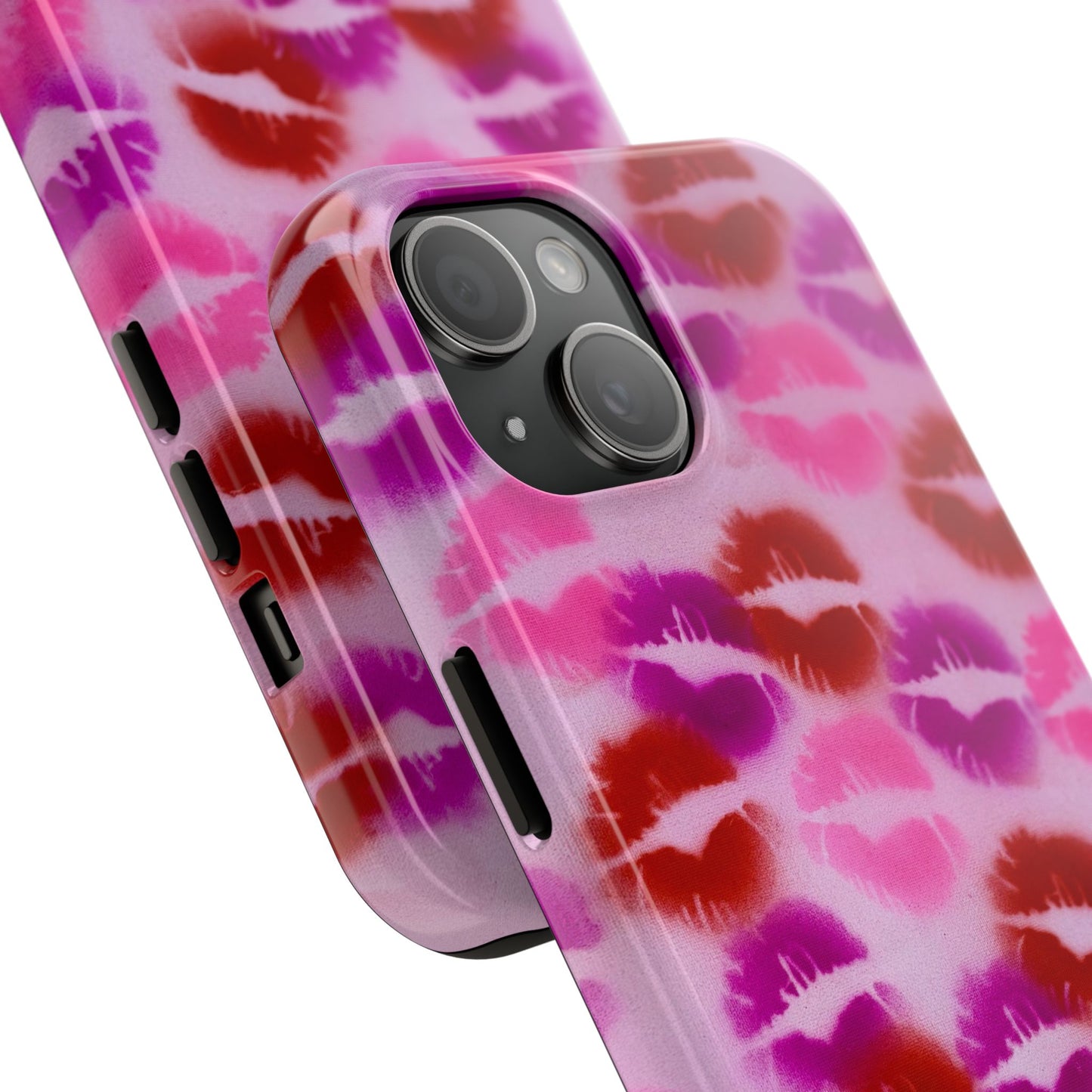 "mwah" airbrush iPhone case