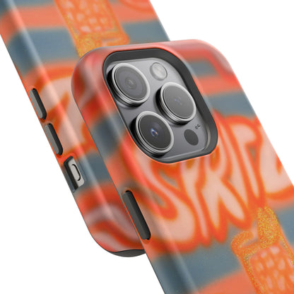 MagSafe "aperol spritz pt. 2" airbrush iPhone case
