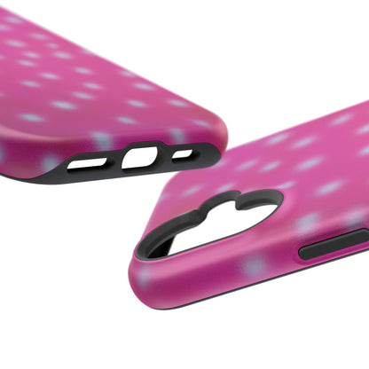 MagSafe "bubblegum polka dot" airbrush iPhone case
