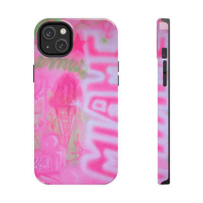 "sunset sorbet" airbrush iPhone case
