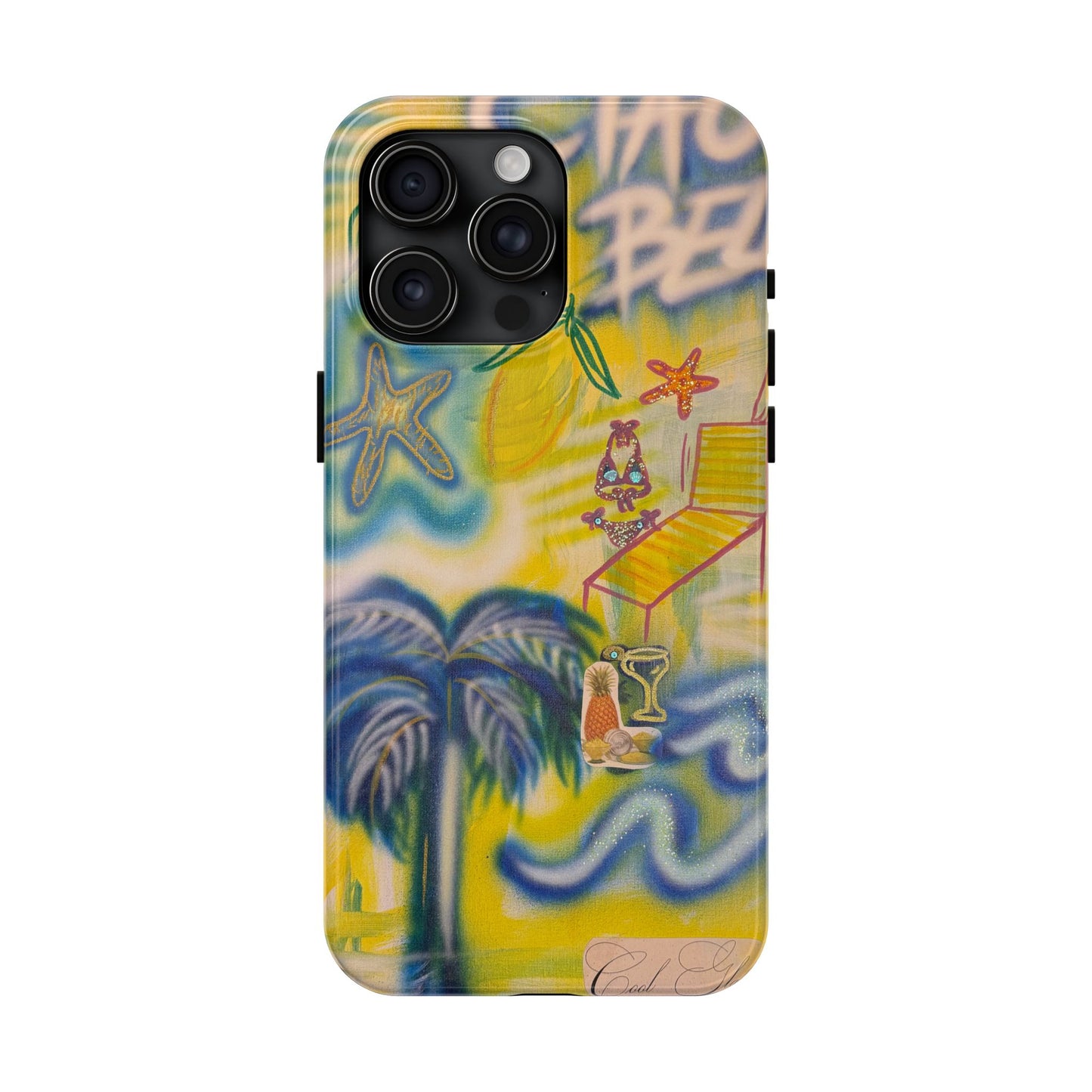 "ciao bella" airbrush iPhone case