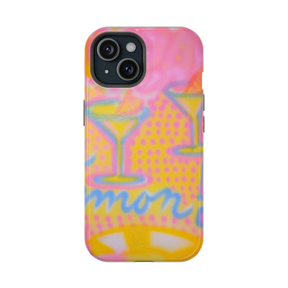 MagSafe "lemontini" airbrush iPhone case