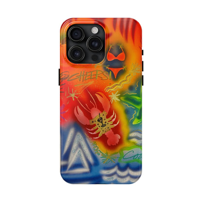 "tipsy lobster" airbrush iPhone case