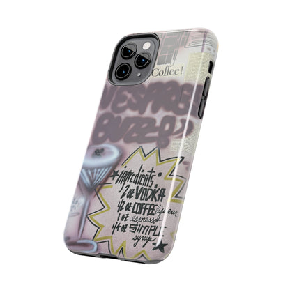 "espresso martini" airbrush iPhone case
