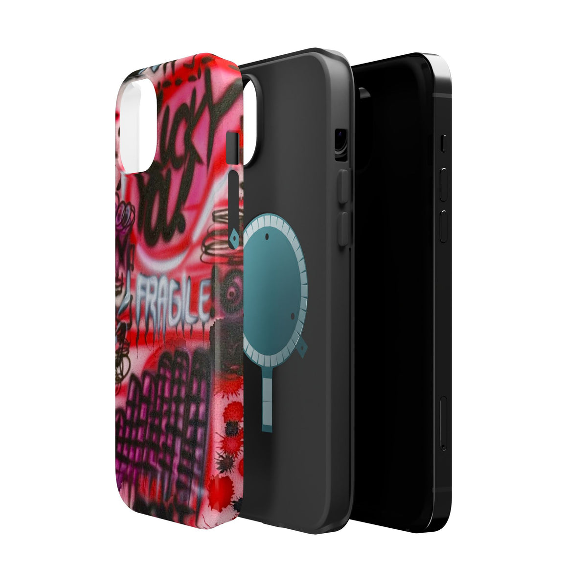 MagSafe "lucky you!" airbrush iPhone case
