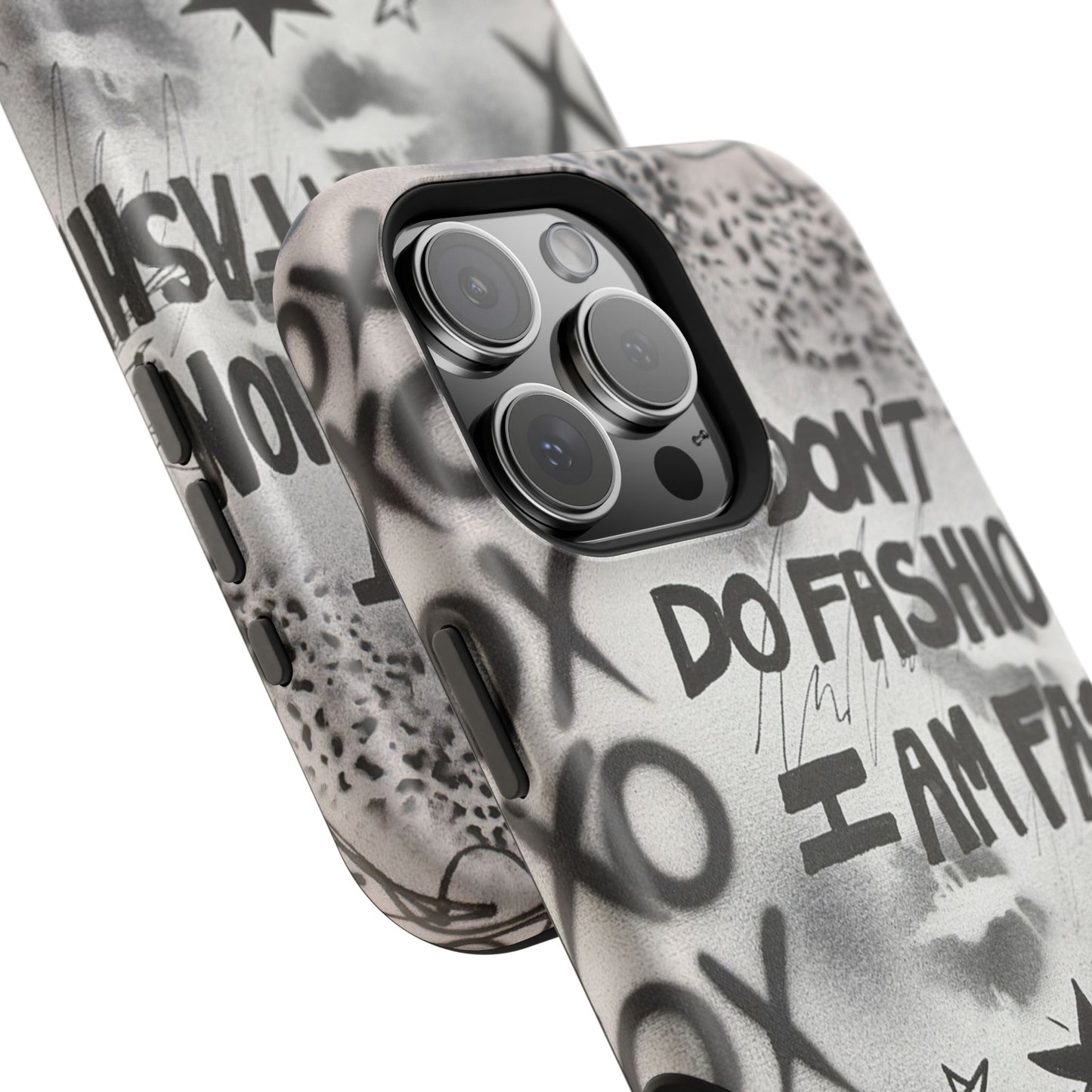 MagSafe "i am fashion" airbrush iPhone case