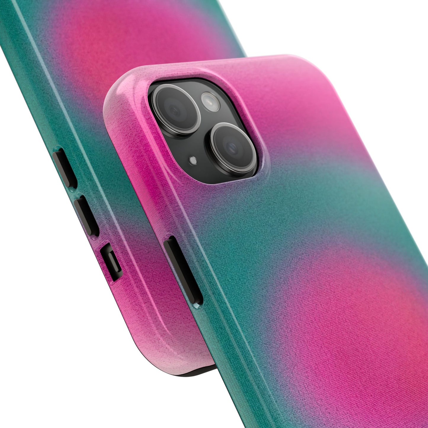 "watermelon swirl" aura airbrush iPhone case
