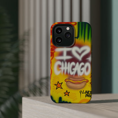 MagSafe "chicago" airbrush iPhone case