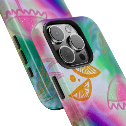 "on the beach" airbrush iPhone case