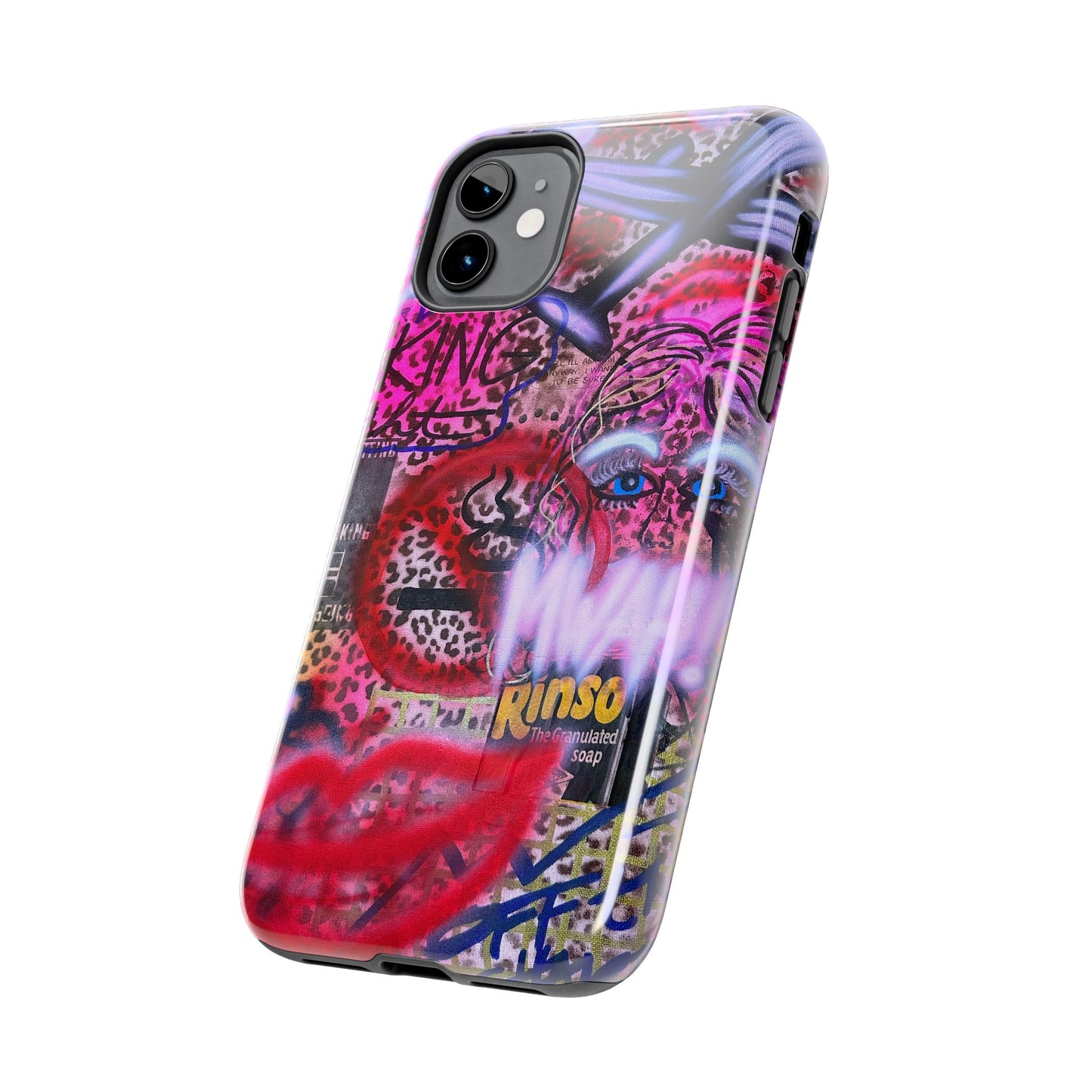 "taking flight" airbrush iPhone case
