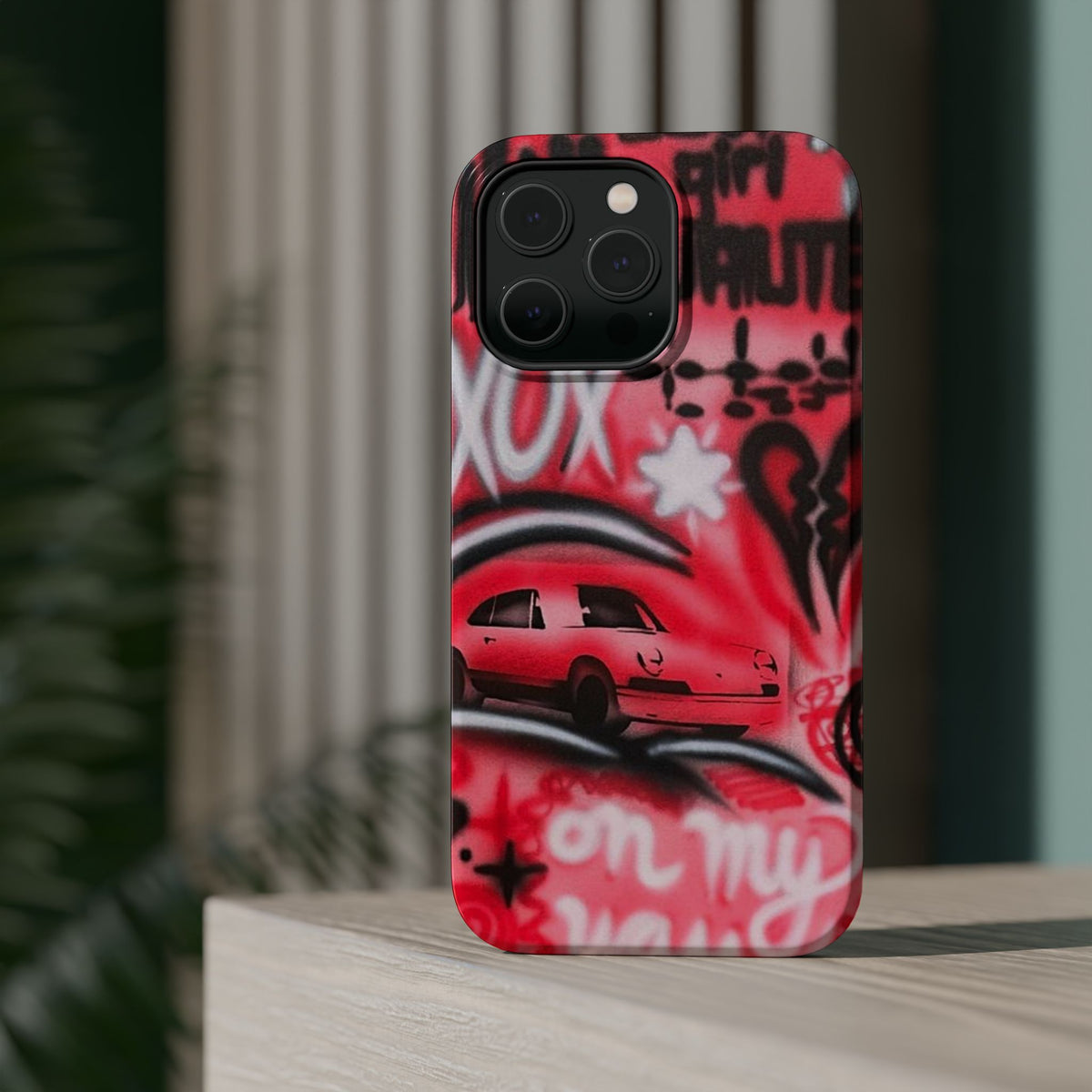 MagSafe "lucky you! pt. 3" airbrush iPhone case