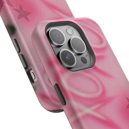 MagSafe "perfectly pink" airbrush iPhone case