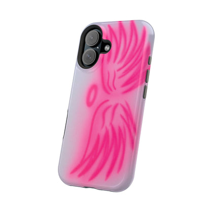 MagSafe "angel wings" airbrush iPhone case