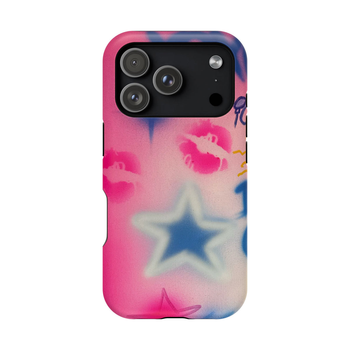 MagSafe "star symbol" airbrush iPhone case