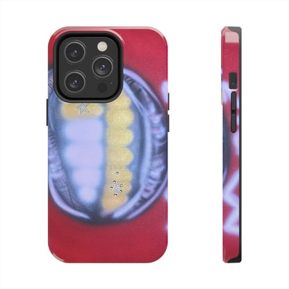 "bite me bling" airbrush iPhone case
