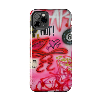 "IT girl" airbrush iPhone case