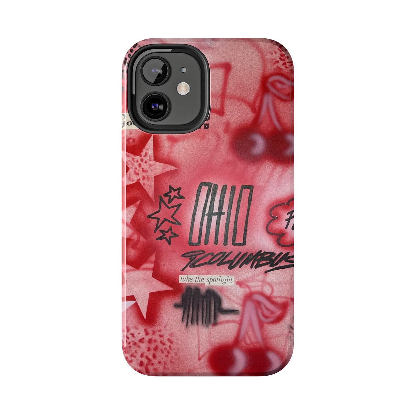 "columbus, ohio" airbrush iPhone case