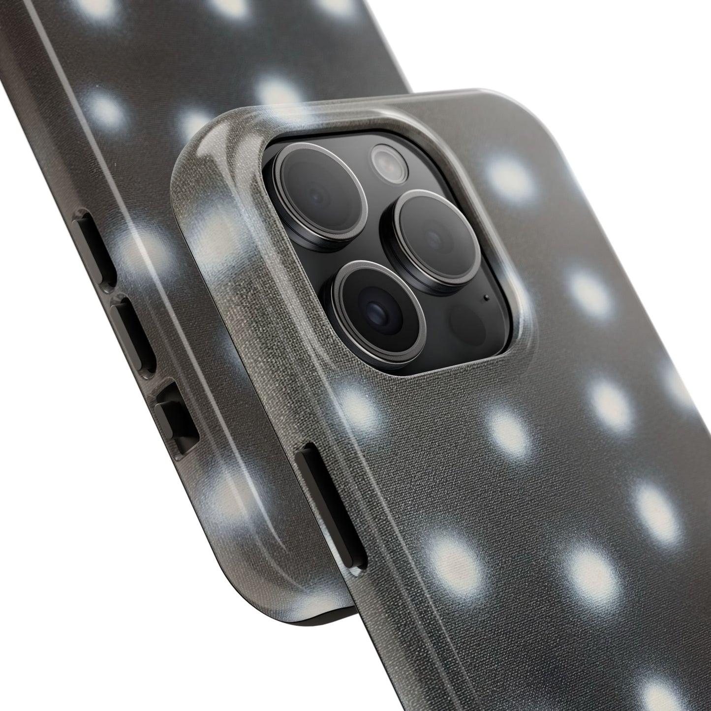 "coconut noir polka dot" airbrush iPhone case