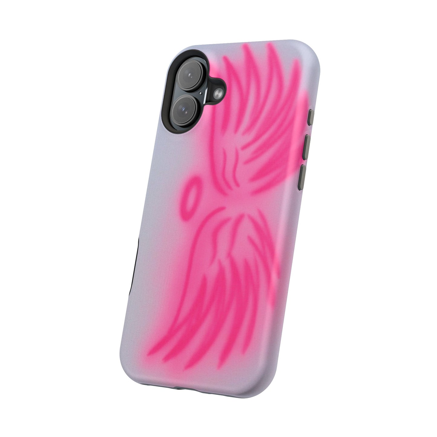 MagSafe "angel wings" airbrush iPhone case
