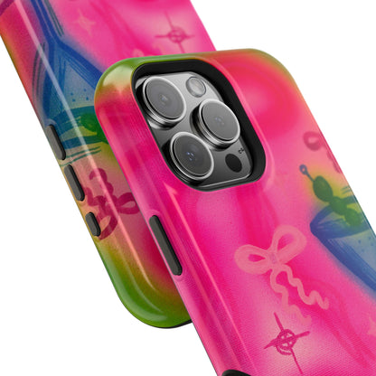 MagSafe „Bow Martini“ Airbrush-iPhone-Hülle