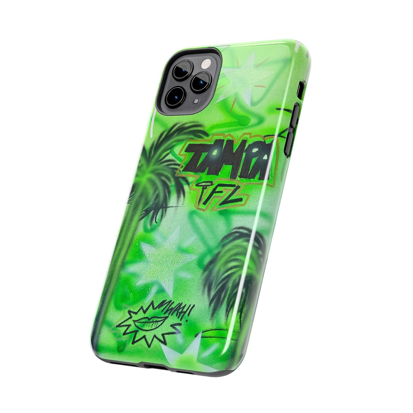 "tampa, fl" airbrush iPhone case